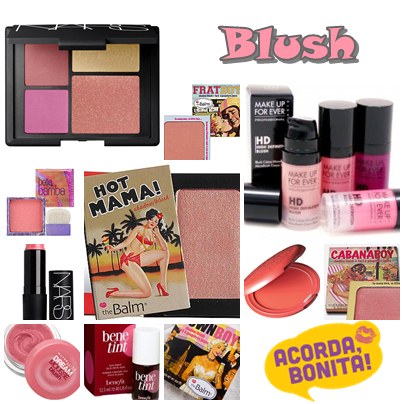 Blush Nars, TheBalm, Tarte, Mufe, Benefit