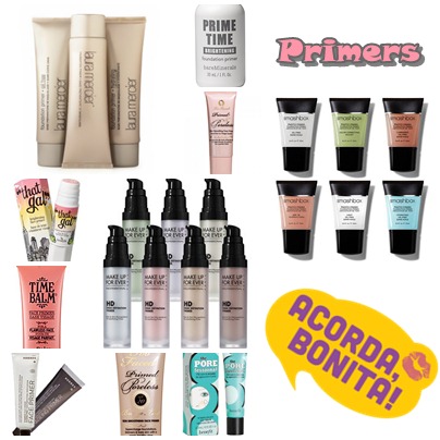 Kit Básico de Maquiagem Facial Primer pré maquiagem