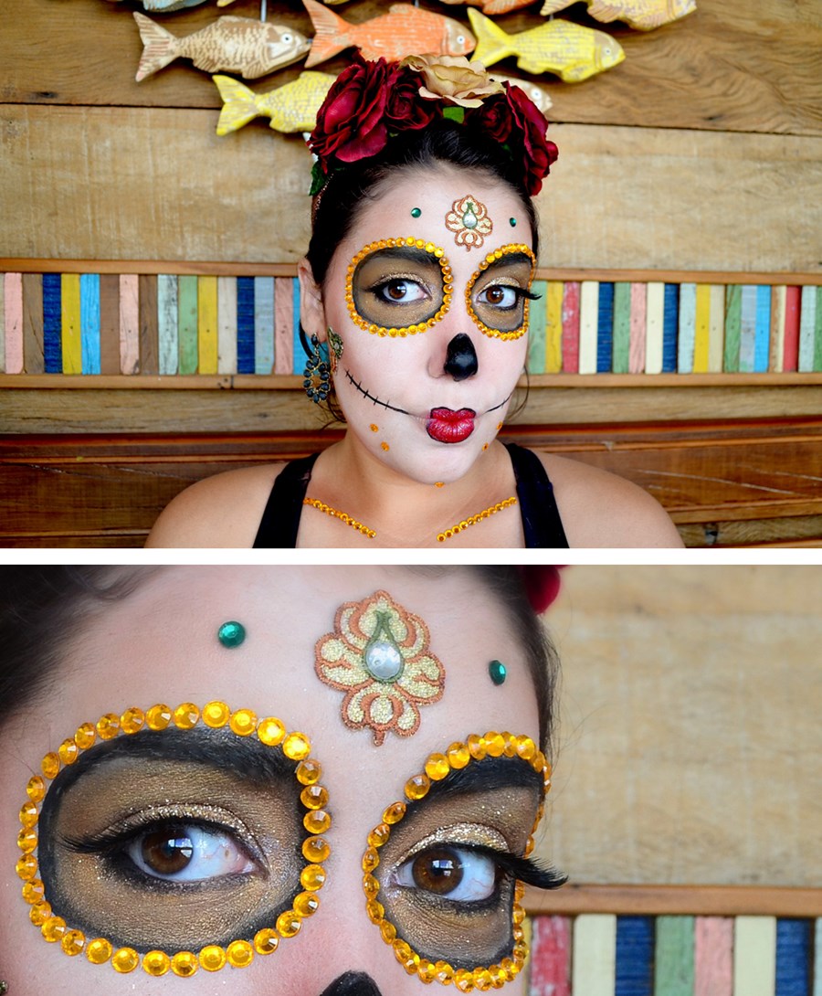 Halloween: Aprenda a fazer uma maquiagem artística com o curso de